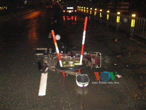 Hiện trường vụ tai nạn