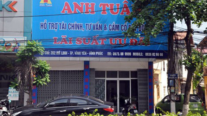 Tiệm cầm đồ Anh Tuân - Nơi các đối tượng tấn công bằng súng bắn đạn hoa cải