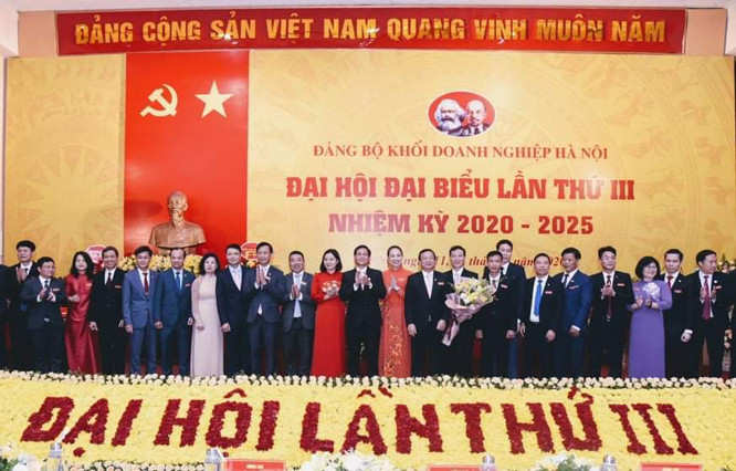 Ban chấp hành Đảng bộ Khối Doanh nghiệp Hà Nội ra mắt hôm nay và còn khuyết Bí thư.