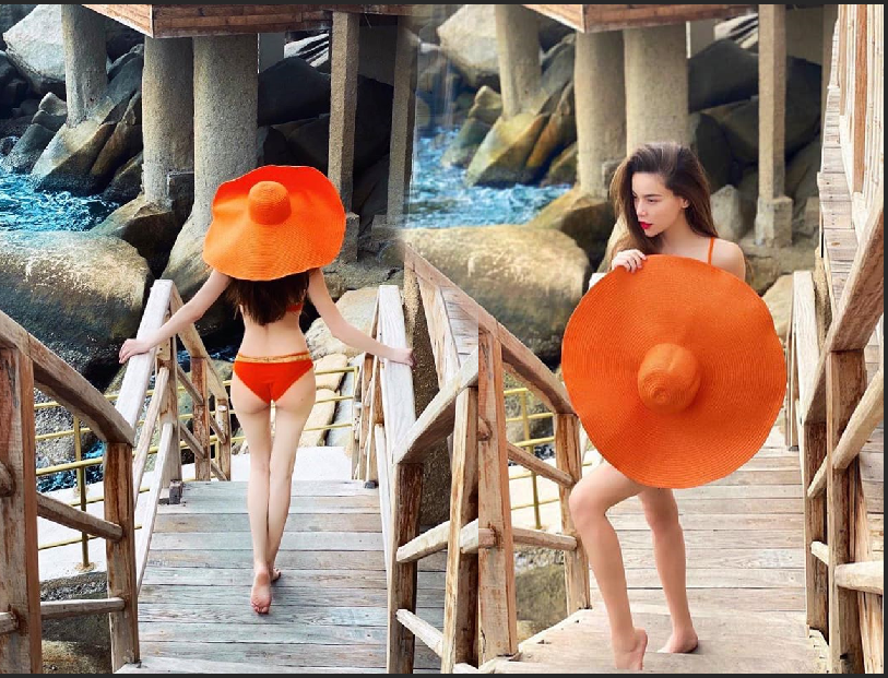 Hồ Ngọc Hà tung ảnh khoe eo 'con kiến' như chưa hề bầu bí