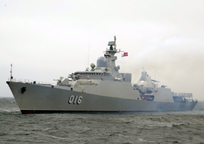 Tàu hộ vệ 016 Quang Trung. (Ảnh: BQP)