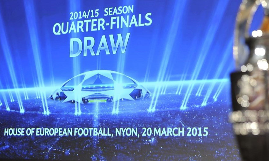 Lễ bốc thăm tứ kết Champions League và Europa League diễn ra vào 18h hôm nay.