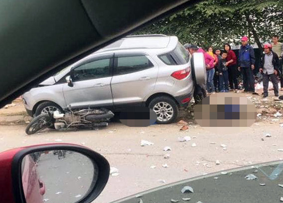 Hiện trường vụ tai nạn. Ảnh: FB