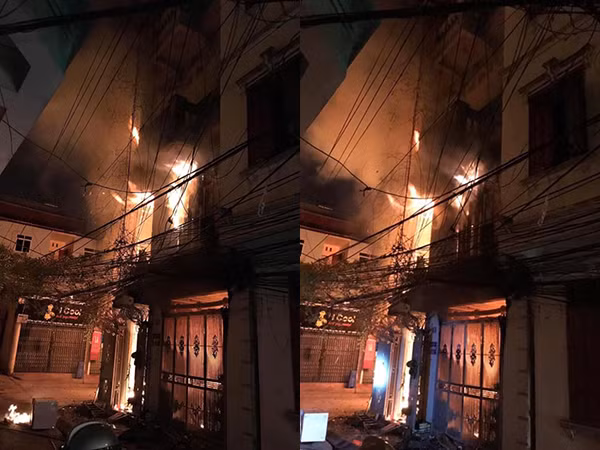 Hiện trường vụ cháy. Ảnh: OFFB
