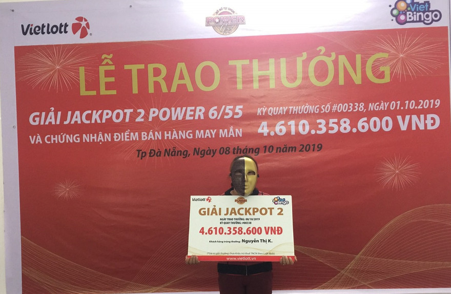 Chị K. nhận giải Jackpot 2 trị giá 4,6 tỷ đồng 