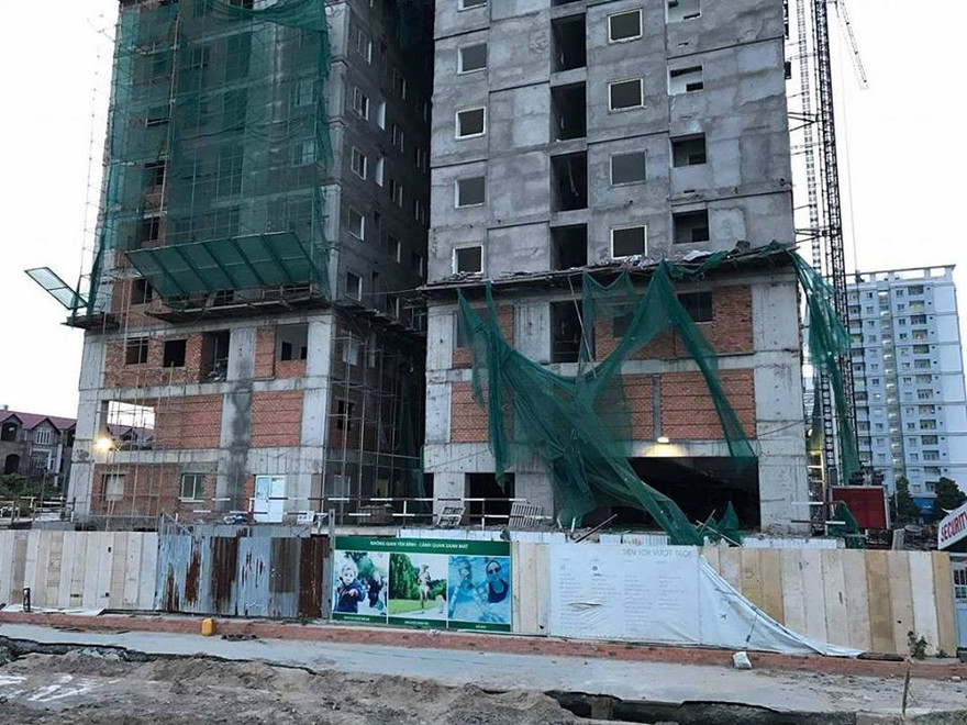 Công trình nơi xảy ra sự cố