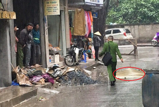 Hiện trường vụ việc. Ảnh: Dân Trí