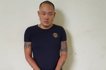 Đối tượng Định tại cơ quan công an.