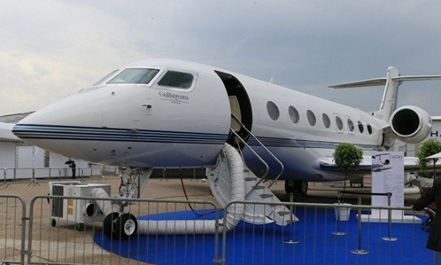 Gulfstream G650 giá 65 triệu USD.