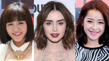 Đầu Lob - kiểu tóc ngắn hot nhất năm nay