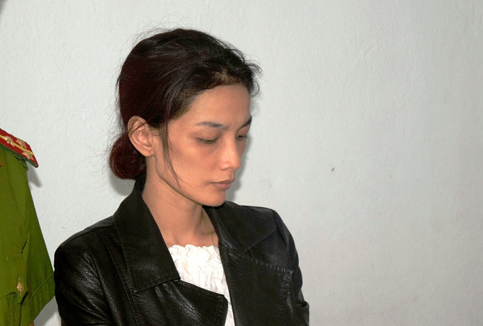 Đối tượng cầm đầu đường dây ma túy Trương Thị Phương Chi.