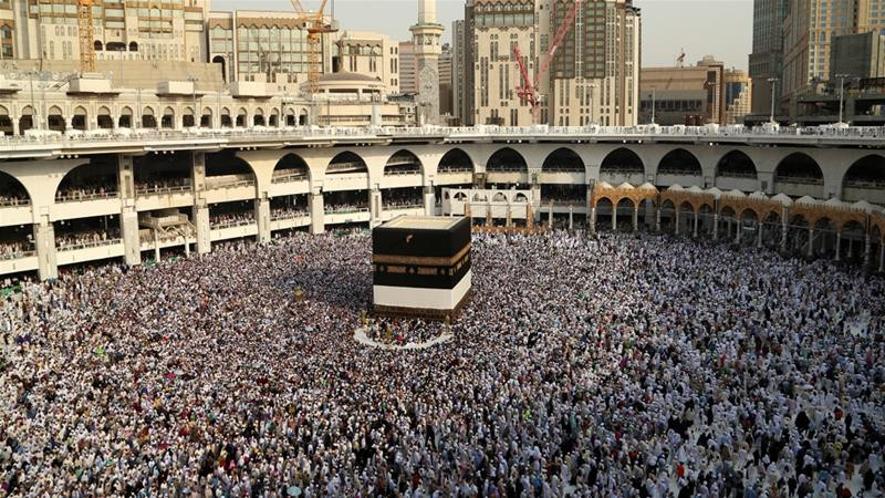 Mỗi năm, hàng triệu tín đồ Hồi giáo để về thánh địa Mecca trong lễ hành hương Hajj. Ảnh" Reuters