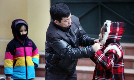 Học sinh được nghỉ học nếu thời tiết có diễn biến bất thường. Ảnh: Internet.