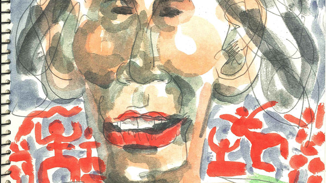 Tranh của Nguyễn Xuân Hoàng