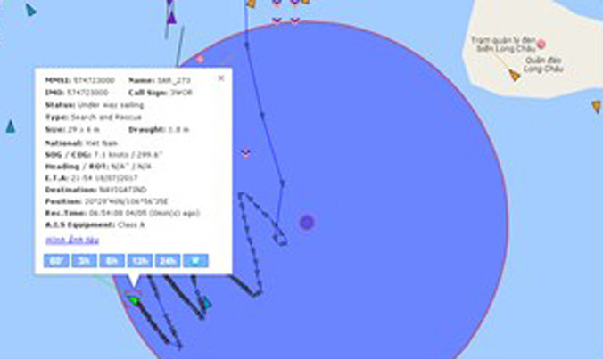 Vị trí va chạm.