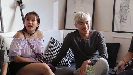 Kiều Minh Tuấn và Kaity Nguyễn đã "tập" yêu nhau để chuẩn bị cho bộ phim.