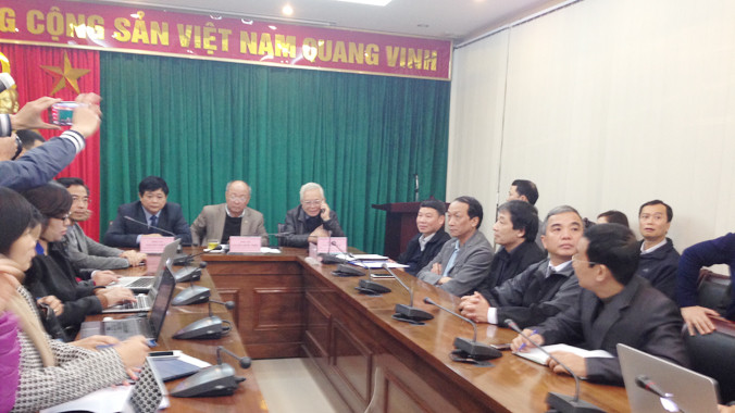 Ban Bảo vệ Chăm sóc sức khỏe Trung ương trao đổi với báo giới thông tin về sức khỏe của ông Thanh.