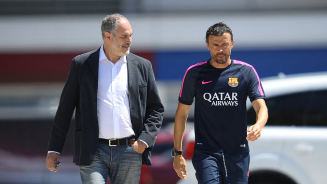 Bartomeu đã sẵn sàng đá Enrique ra đường.