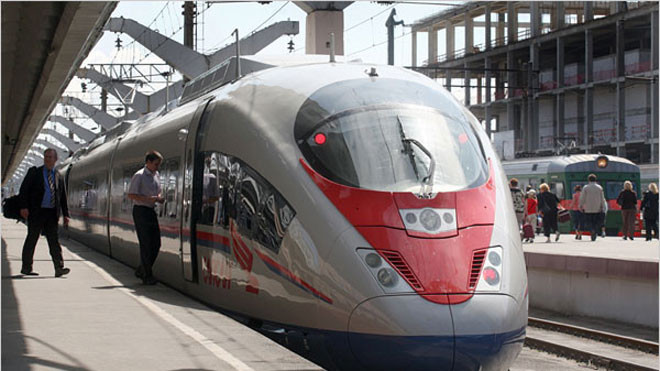 Hãng Siemen của Đức cung cấp nhiều tàu cao tốc cho Nga