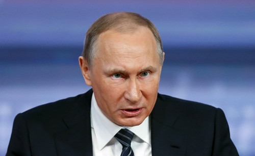 Tổng thống Nga Vladimir Putin. Ảnh: Reuters.