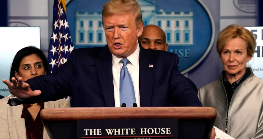 Tổng thống Mỹ Donald Trump đang đối diện với thách thức lịch sử. (Ảnh: CNN)