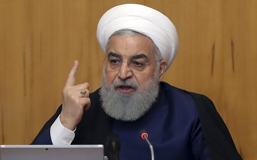 Tổng thống Iran Hassan Rouhani. (Ảnh: AP)