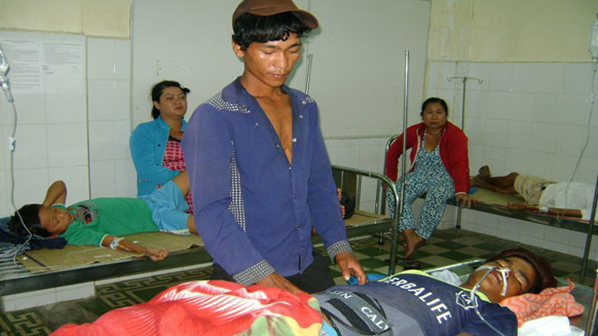 Danh Đen được điều trị tại BVĐK tỉnh Sóc Trăng.