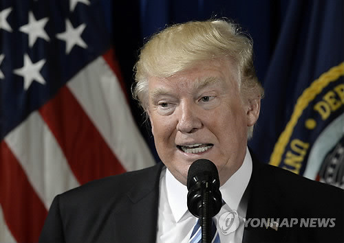 Tổng thống Mỹ Donald Trump. Ảnh: Yonhap
