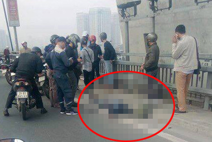 Hiện trường vụ tai nạn. Ảnh: FB