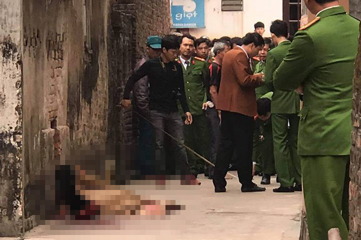 Hiện trường vụ việc.