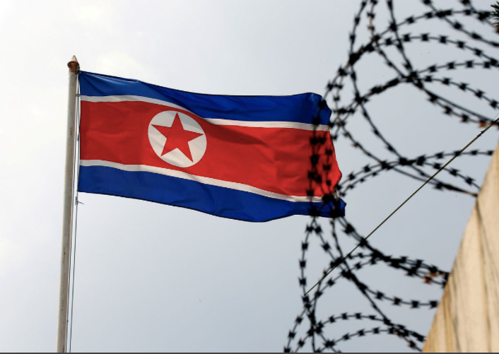 Quốc kỳ Triều Tiên. (Ảnh: Reuters)