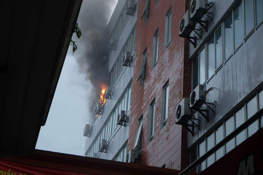 Hiện trường vụ cháy