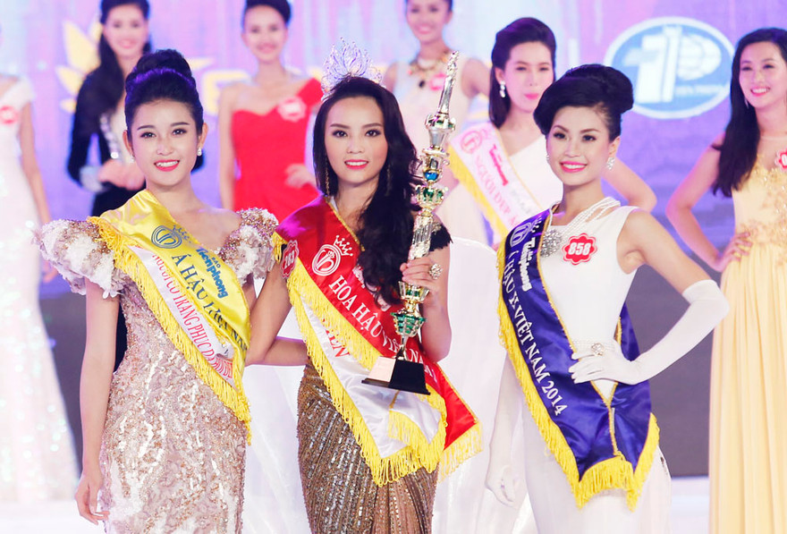 Nguyễn Cao Kỳ Duyên đăng quang Hoa hậu Việt Nam 2014