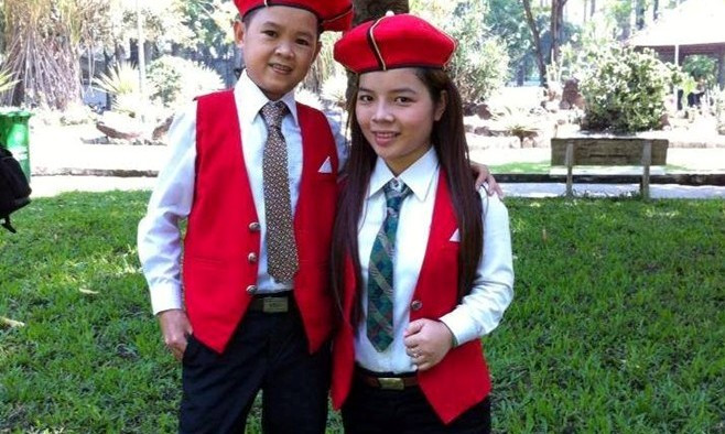 Chuyện tình 6 năm trong gian khó của cặp đôi cao 1m3 