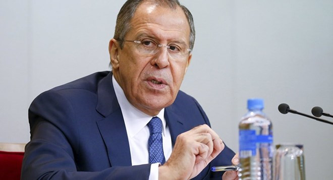 Ngoại trưởng Nga Sergei Lavrov. (Nguồn: Reuters) 
