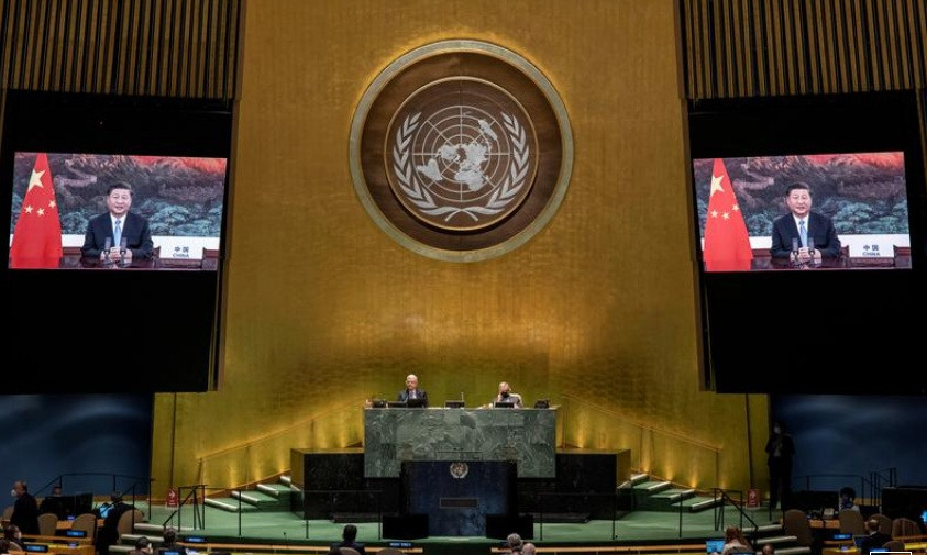 Trung Quốc đang nỗ lực thúc đẩy vị thế toàn cầu. (Ảnh: Reuters)