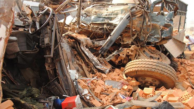 Hiện trường vụ tai nạn. Ảnh: Chinhphu.vn