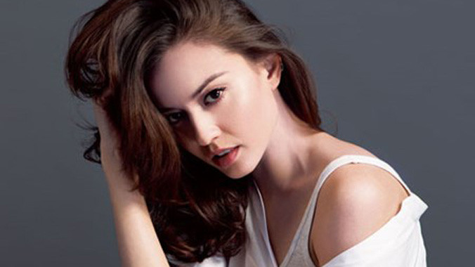 Vẻ đẹp lai của Liêu Bích Lệ.