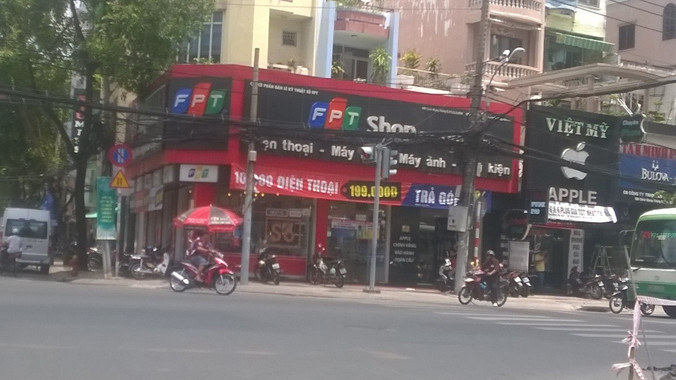 Cửa hàng nơi xảy ra vụ trộm.