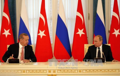 Tuyên bố của NATO được đưa ra sau chuyến thăm Nga của Tổng thống Thổ Nhĩ Kỳ Recep Tayip Erdogan. Ảnh: PA/TTXVN.