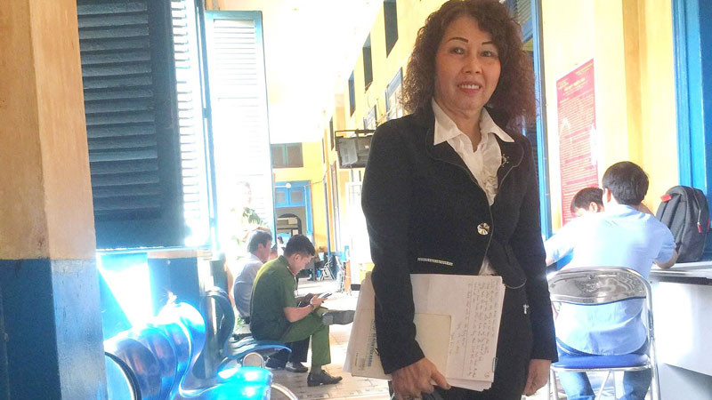 Nữ luật gia Trần Thị Ngọc Nga. Ảnh: Tân Châu