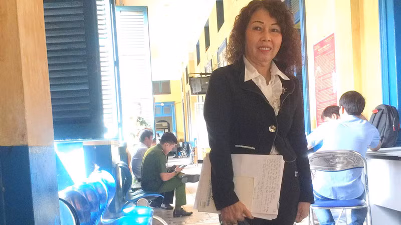 Nữ luật gia Trần Thị Ngọc Nga. Ảnh: Tân Châu