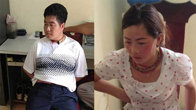 Tàng “Keangnam” và người vợ Giàng Thị Sua.