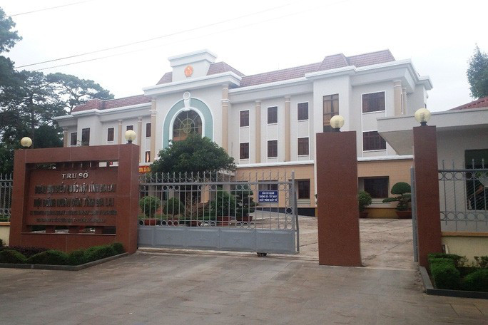 Trụ sở Văn phòng Đoàn ĐBQH và HĐND tỉnh Gia Lai. Ảnh: NLĐ