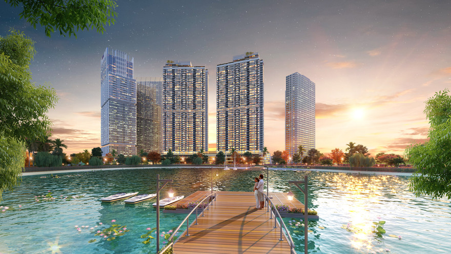 The Matrix One sở hữu tầm nhìn A-Class view trực diện ra công viên chủ đề thể thao rộng 14ha, hồ điều hòa rộng 2,5ha