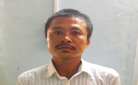 Người đàn ông giết chồng nhân tình cũ bị bắt giữ. Ảnh: C.A