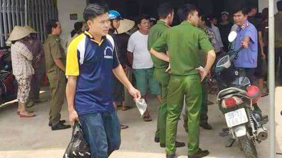 Ngôi nhà nơi xảy ra vụ việc