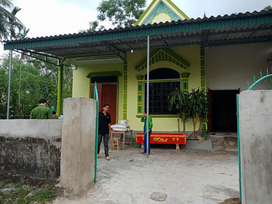 Ngôi nhà bà N., nơi xảy ra sự việc