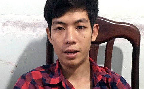 Bi tại cơ quan công an. Ảnh: Công an cung cấp