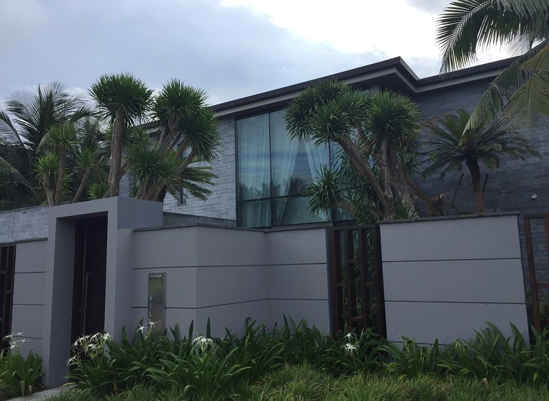 Biệt thự mà các nam nữ thuê để thác loạn